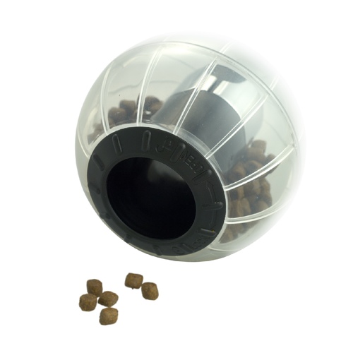 Buster Catrine Catmosphere Treat Dispensing Cat Ball Toy - Black