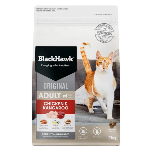 Black Hawk Cat Chicken Kangaroo 2Kg 
