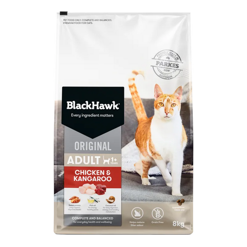 Black Hawk Cat Chicken Kangaroo 8Kg 