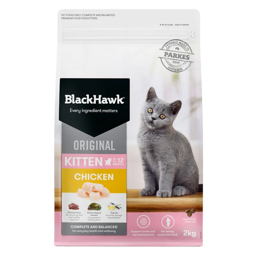 Black Hawk Kitten Chicken 2Kg  