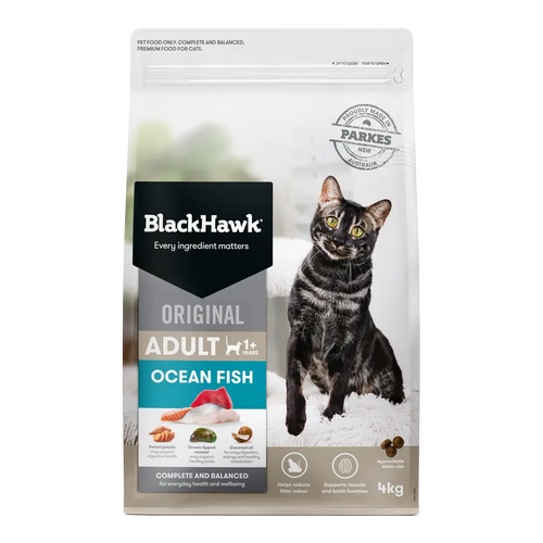Black Hawk Cat Ocean Fish 4Kg  