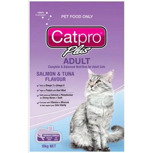 Cat Pro Plus Salmon & Tuna 10Kg 