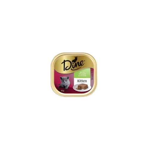 Dine Wet Kitten With Tender Chicken 85G 14Pk(Om14) 