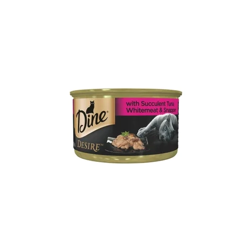 Dine Wet Desire Tuna Whmeat Snapr 85G 24Pk (Om24) 