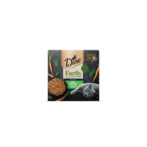 Dine Farm Collection Chicken Carrot Spinach 28Pk 