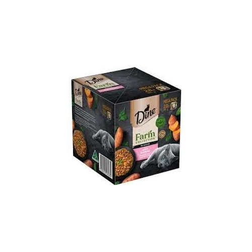 Dine Farm Collection Salmon Sweet Potato Spinach 28Pk 