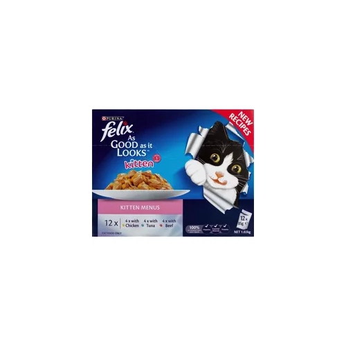 Felix Agail Gij Kitten Menu 12X85G 