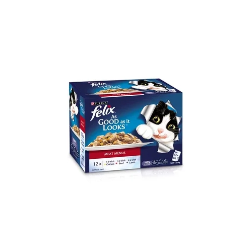 Felix Agail Gij Meat Menu 12X85G 