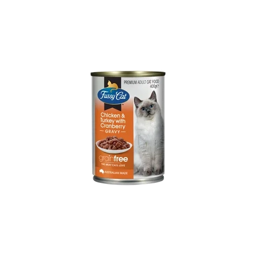 Fussy Cat Gf Adult Chicken & Turkey 400G 12Pk(Om12) 