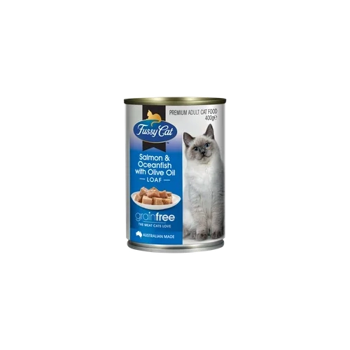 Fussy Cat Gf Adult Salmon & Oceanfish 400G 12Pk(Om12) 