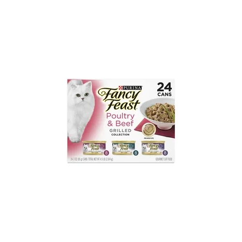 Fancy Feast Classic Beef & Poultry Grilled 24X85G 