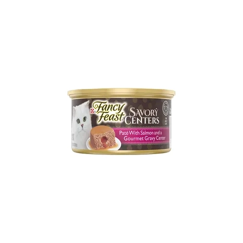 Fancy Feast Savory Center Salmon Pate 85G 24Pk(Om24) 