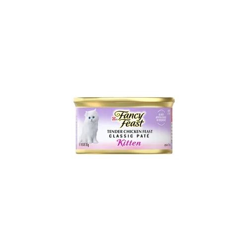 Fancy Feast Classic Pate Kitten Chicken 85G 24Pk (Om24) 