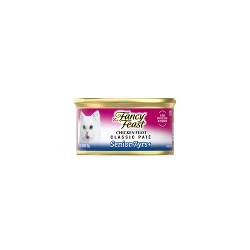 Fancy Feast Classic Pate Senior Chicken 85G 24Pk (Om24) 