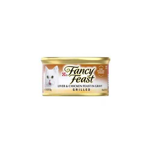 Fancy Feast Grilled Liver & Chicken 85G 24Pk (Om24) 
