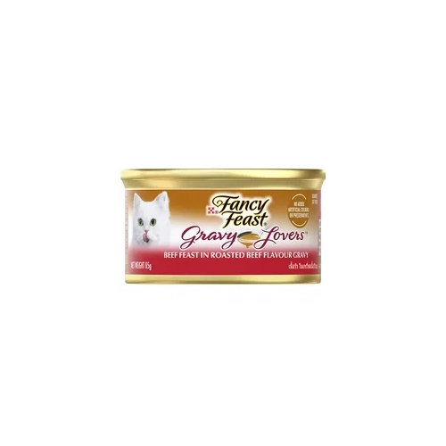 Fancy Feast Gravy Lovers Beef 85G 24Pk (Om24) 