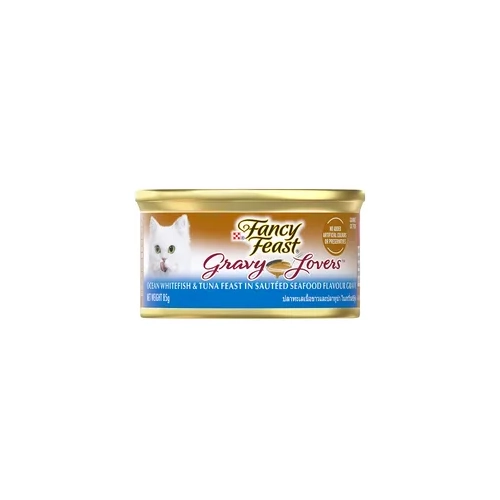 Fancy Feast Gravy Lovers Ocean Wht Fish 85G 24Pk (Om24) 