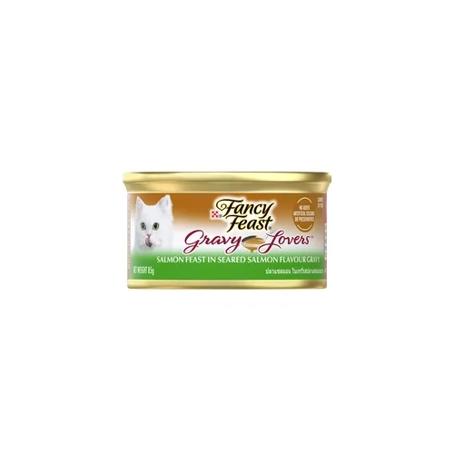 Fancy Feast Gravy Lovers Salmon 85G 24Pk (Om24) 