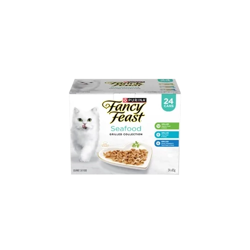 Fancy Feast Grilled Seafood Variety 85G 24Pk  