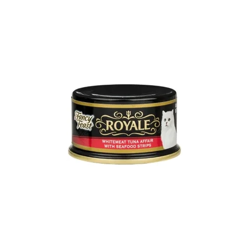 Fancy Feast Royale Tuna W Seaf Strp 85G 24Pk (Om24) 