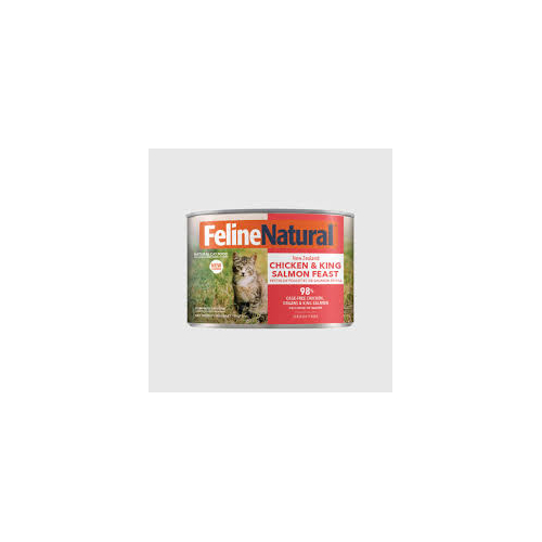 Feline Natural Nz Chicken & King Salmon Feast 170G 12Pk (Om12)