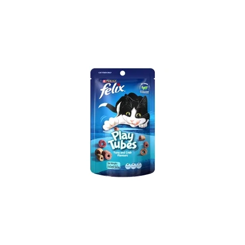 Felix Play Tubes Tuna&Crab 60G 8Pk (Om8) 