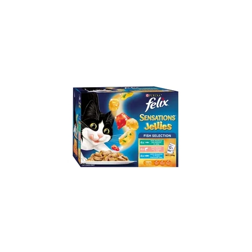 Felix Sensations Fishy Selections 12X85G 