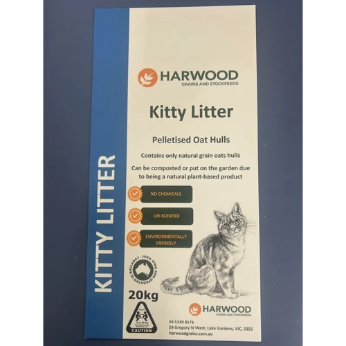 Harwood Grains Kitty Litter 20Kg 