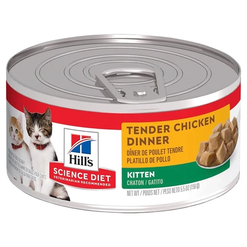 Hills Kitten Tender Chicken Dinners 156G 24Pk(Om24) 