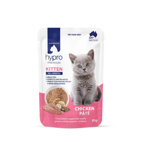 Hypro Premium Kitten Gf Chicken Pate 85G 12Pack 