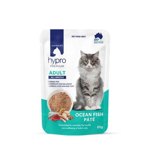 Hypro Premium Cat Gf Ocean Fish Pate 85G 12Pack 