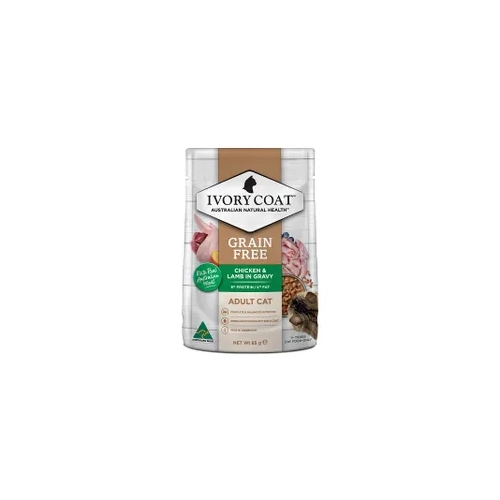 Ivory Coat Adult Cat Chicken With Lamb 85G 12Pk(Om12) 