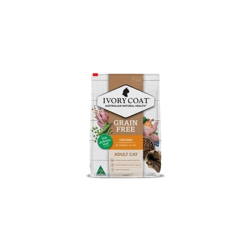 Ivory Coat Gf Adult Cat Chicken With Coconut Oil 4Kg 