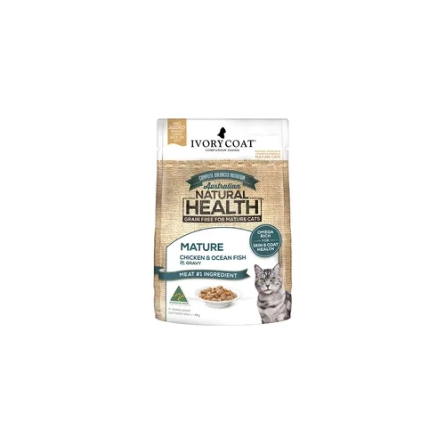 Ivory Coat Cat Lite Mat Chkn Ocn Fsh In Grv 85G 12Pk (Om12) 