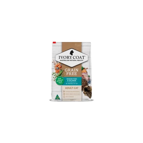 Ivory Coat Gf Adult Cat Oceanfish & Salmon 4Kg 