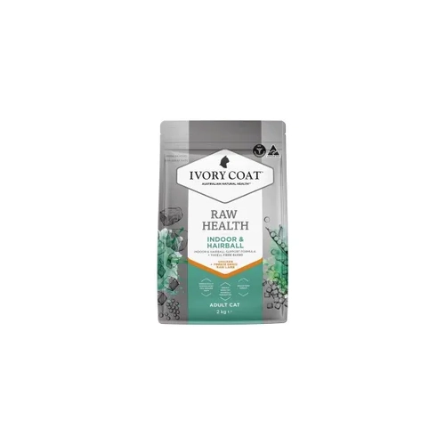 Ivory Coat Raw Health Cat Indoor & Hairball 2Kg 