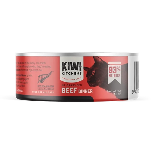 Kiwi Kitchens Cat Beef 85G 18Pk (Om18) 
