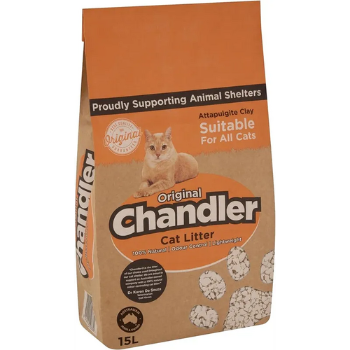 Chandler Original Natural Cat Litter 15L 