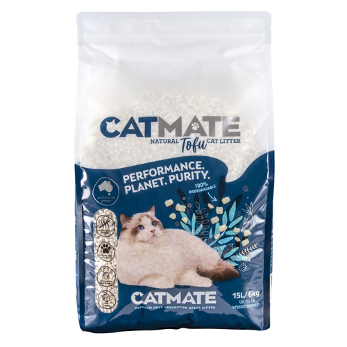 Catmate Natural Tofu Cat Litter 6Kg