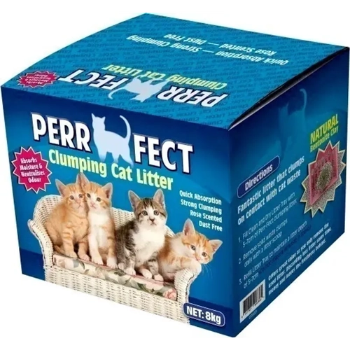 Perrfect Cat Clumping Cat Litter 8Kg 
