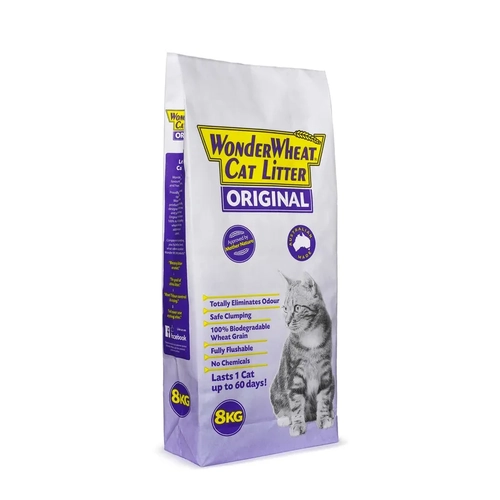 Wonder Wheat Original Cat Litter 8Kg 