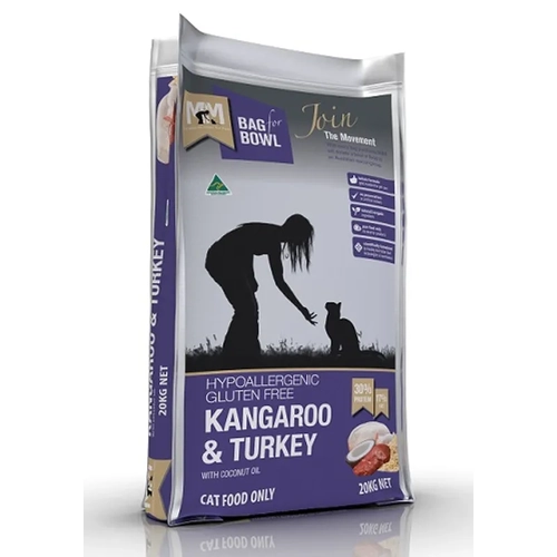 Mfm Cat Kangaroo & Turkey Gluten Free Purple 20Kg 