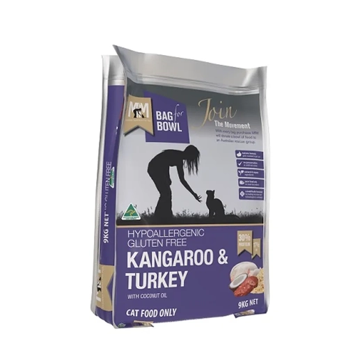 Mfm Cat Kangaroo & Turkey Gluten Free Purple 9Kg 