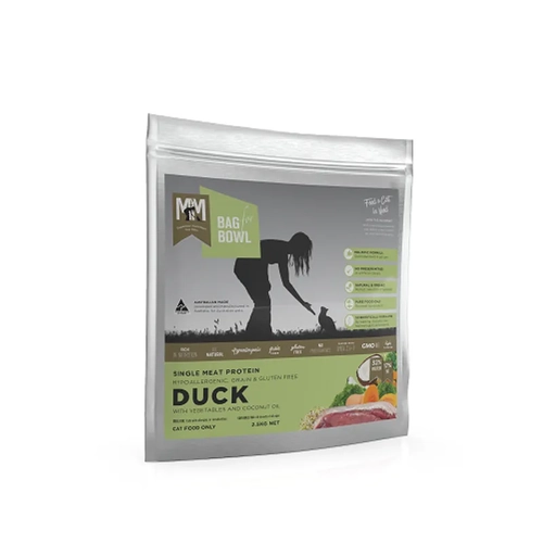 Mfm Cat Single Protein Duck Grain & Gltn Fr Lime Grn 2.5Kg 