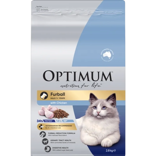 Optimum Cat Furball Chicken 2.8Kg 
