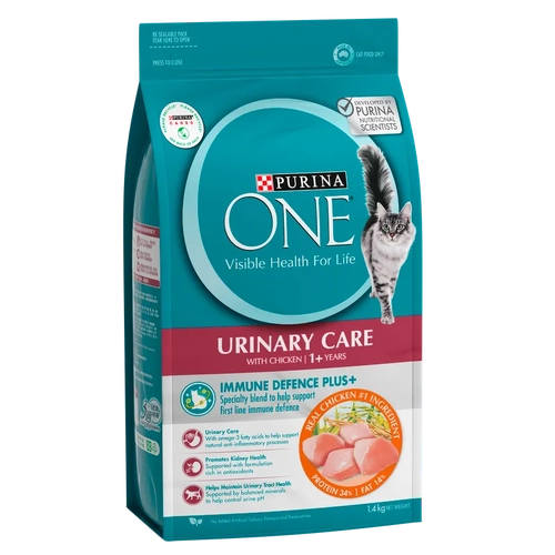Purina One Cat Adult Dry Uth Chicken 1.4Kg 