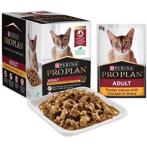 Pro Plan Adult Cat Chicken Pouch 85G 12Pk (Om12) 