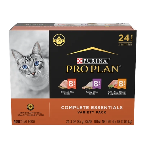 Pro Plan Adult Cat Poultry Favorites Variety 24Pk 