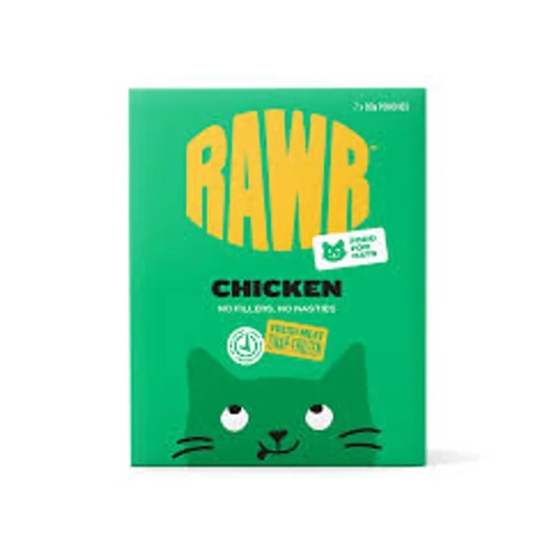 RAWR CHICKEN FOR CATS 7 X 60G