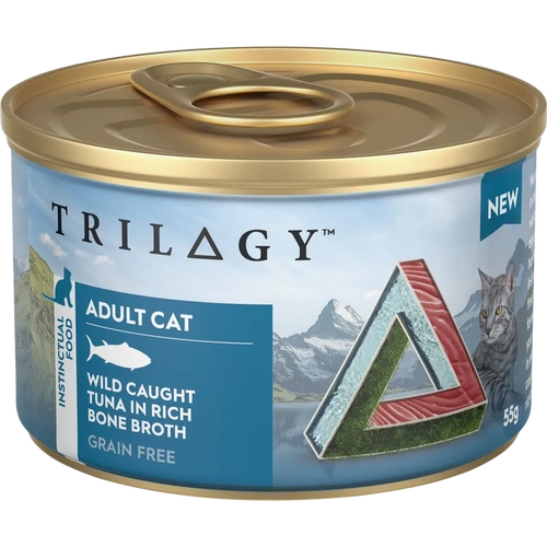 Trilogy Adult Tuna In Bone Broth 85G 24Pk (Om24) 